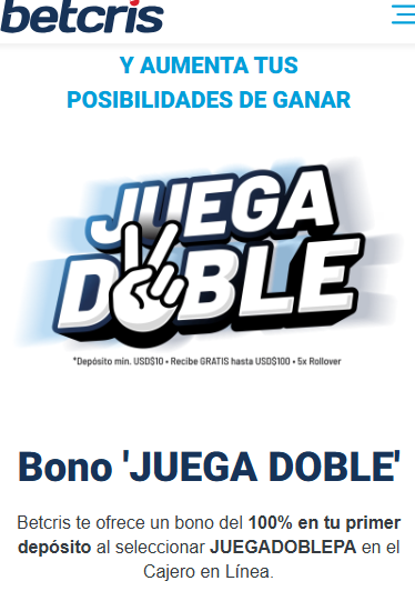 Bonos y Promociones Betcris Panama