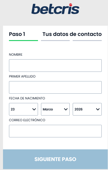 Cómo unirse a Betcris desde Panamá