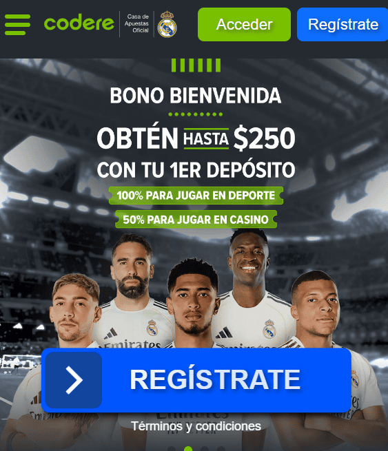 Bonos y Promociones en Codere Panama